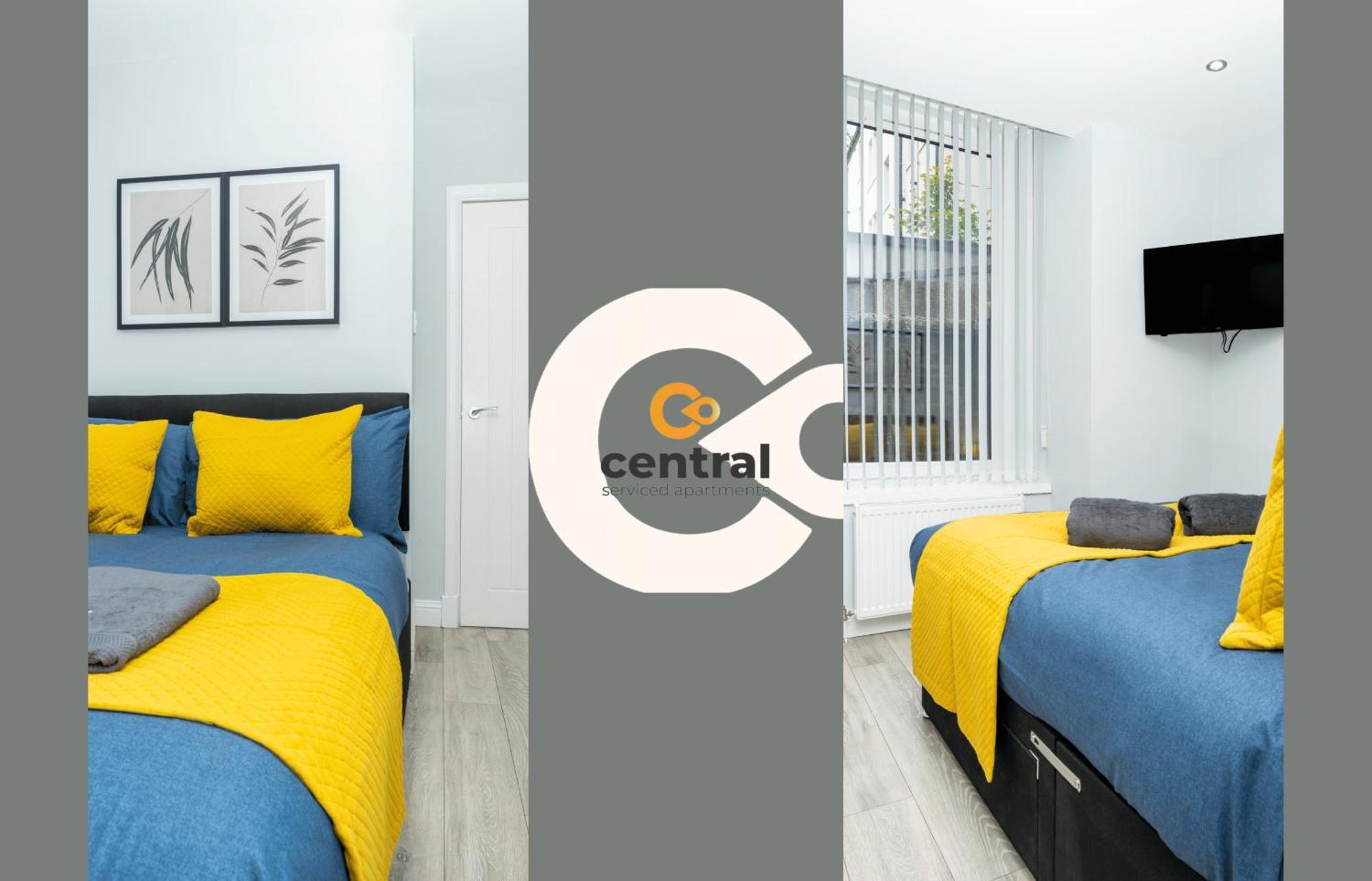 Central Serviced Apartments - 2 Bedroom - Ground Floor - Monthly & Weekly Bookings Welcome - Free Street Parking - 2 Double Beds - Wifi - Smart Tvs In Rooms - Fully Equipped - Heating 24-7 - Contractor & Short Stay Favourite Dundee Kültér fotó